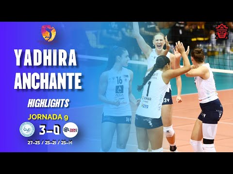 🇵🇪 YADHIRA ANCHANTE - Highlights | LIGA A1 GRECIA | JORNADA 9 | AO THIRA vs AON ZIRINIOS