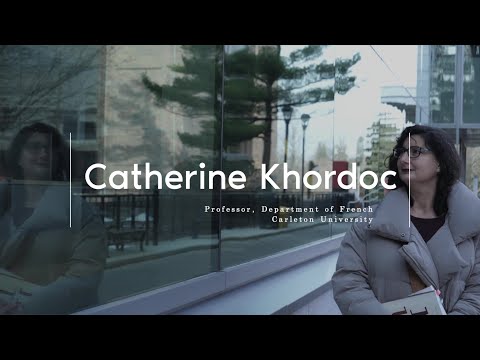 Watch Video: Meet Your Professors – Catherine Khordoc – French