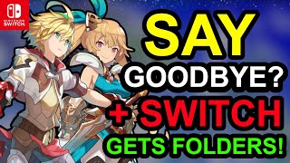 SWITCH Gets FOLDERS, Eshops Offline? + Nintendo Game Ending Service, Nintendo News Today
