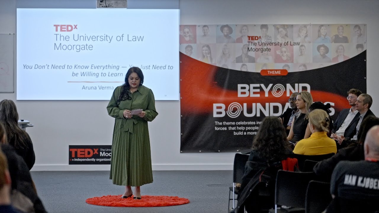 Why courage matters more than certainty | Aruna Verma | TEDxThe University of Law Moorgate