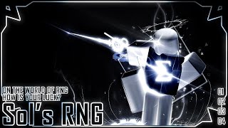 As always thank you for playing - The Sol's RNG 2025