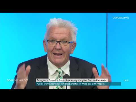 Winfried Kretschmann zu den Lockerungen der Corona-Maßnahmen am 26.05.20