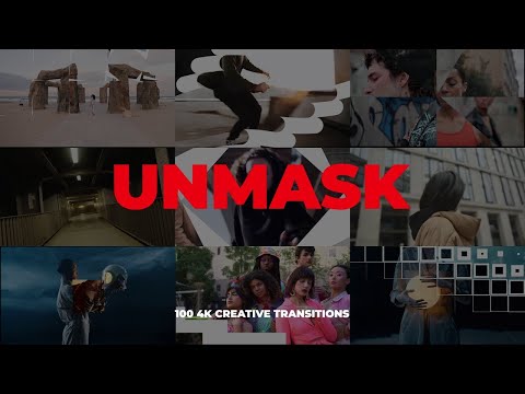 UNMASK - 100 Transitions: Final cut Pro pack