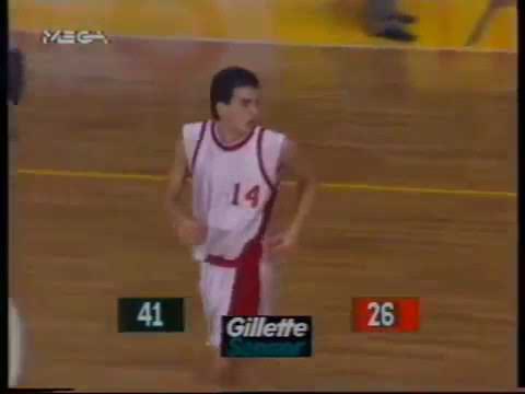 17-year-old Dragan Tarlac vs PAOK 1990-1991