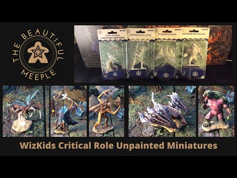 WizKids Critical Role Unpainted Miniatures