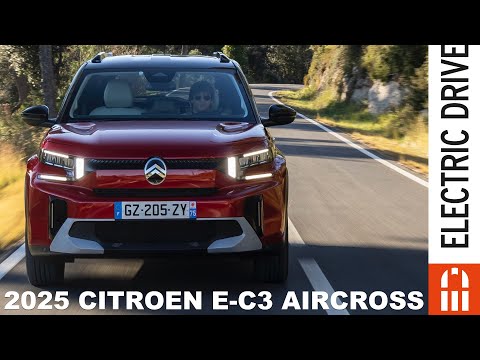 2025 Citroen e-C3 Aircross Driving Report | Electric Drive Review