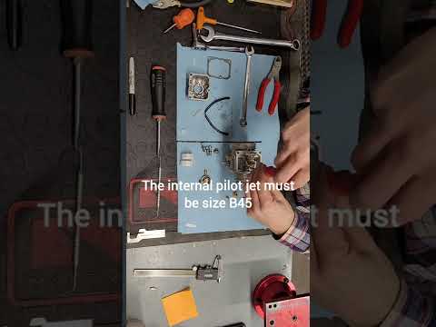 Rotax Max carburetor assembly