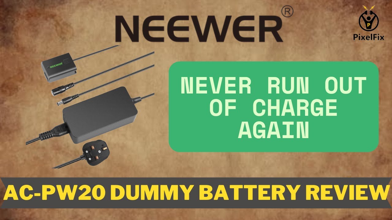 Neewer AC-PW20 Dummy Battery For Sony NP-FW50 | Product Review