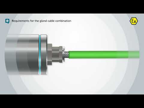 SAMCON Cables for hazardous areas in combination with ex-d housings