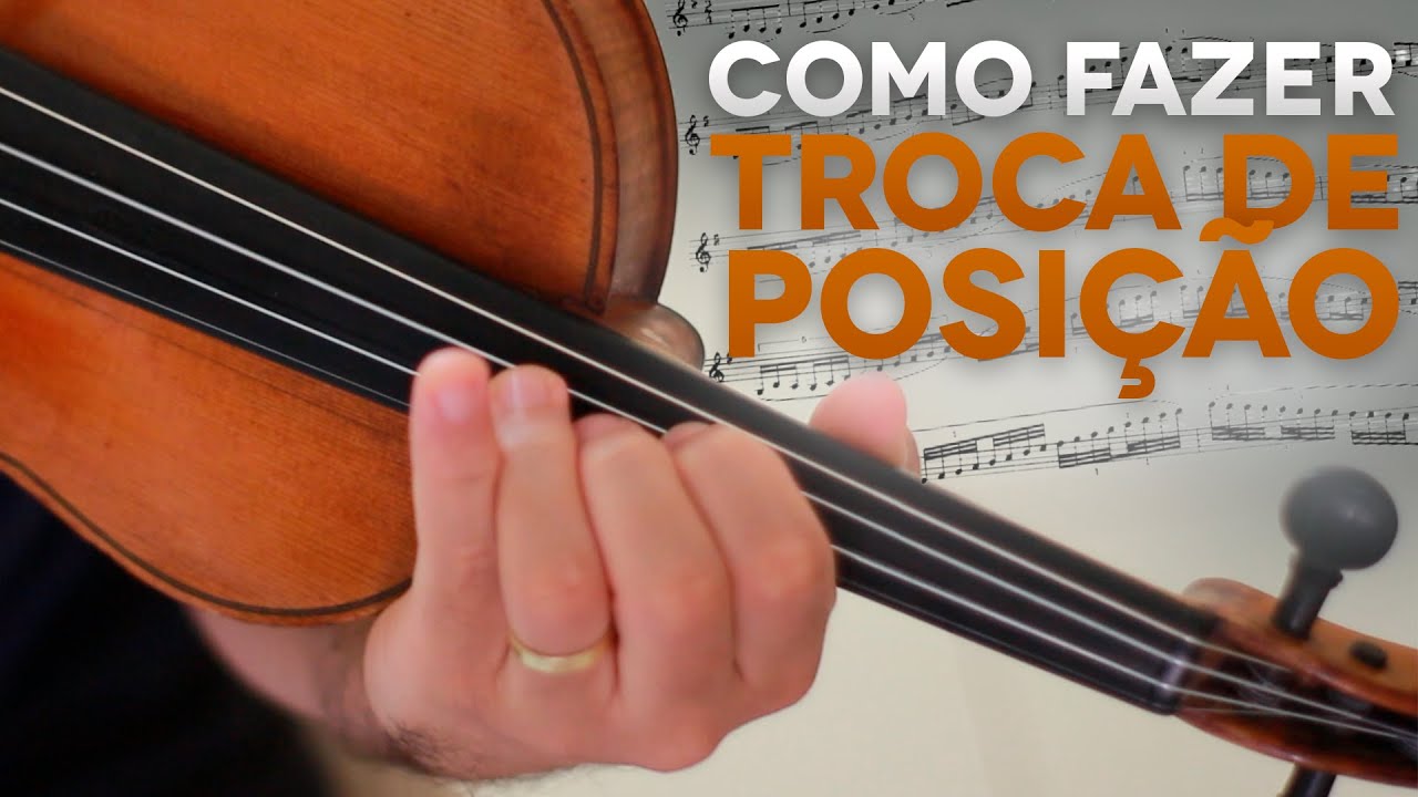 Como Fazer Troca de Posição no Violino | Exercícios de Escalas