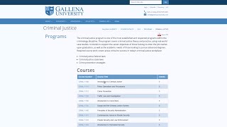 Module: Course Catalog