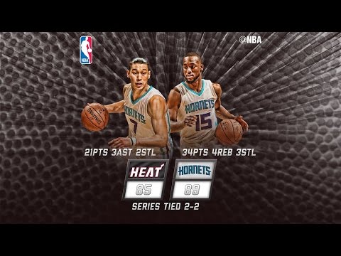 Jeremy Lin & Hornets Highlights 20160426 Playoffs R1G4 VS Heat