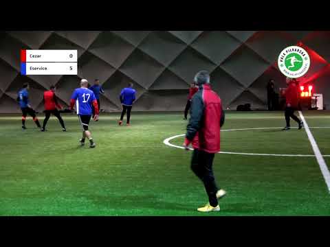 Hala Piłkarska / Liga Biznesu / Zima 2020 / Cezar - Eservice