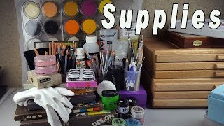 Art Supplies for Custom OOAK Doll Repaints and Faceups