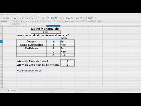Einzelne Zellen schützen in Libreoffice Calc