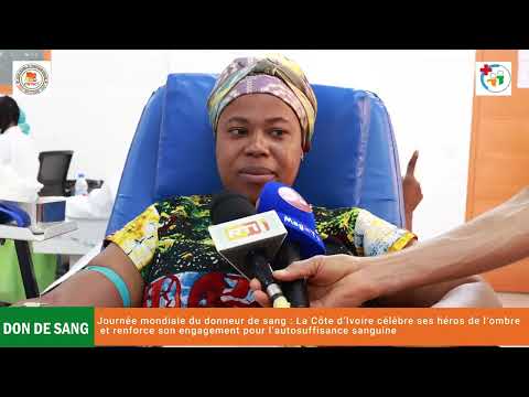 Journée mondiale du donneur de sang : La Côte d’Ivoire célèbre ses héros de l’ombre