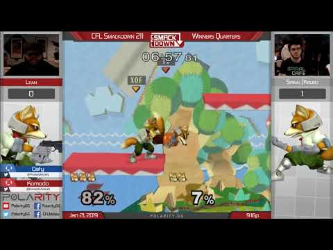 CFL Smackdown 211 Melee - Lean (Fox) vs Krudo (Fox) - Winners Quarters