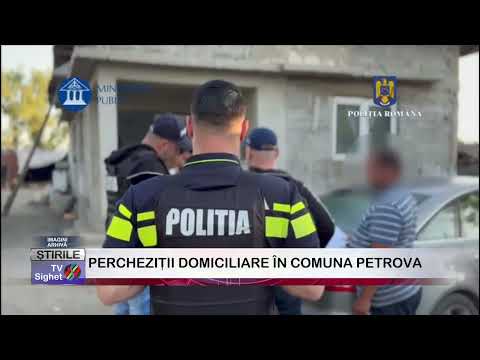 04  PERCHEZIȚII DOMICILIARE ÎN COMUNA PETROVA