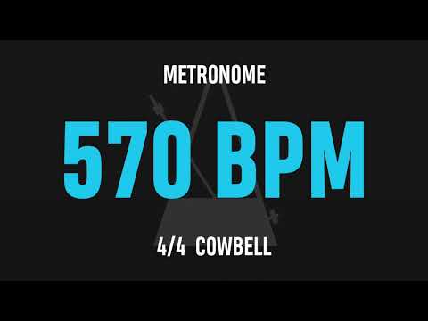 570 BPM 4/4 - Best Metronome (Cowbell)