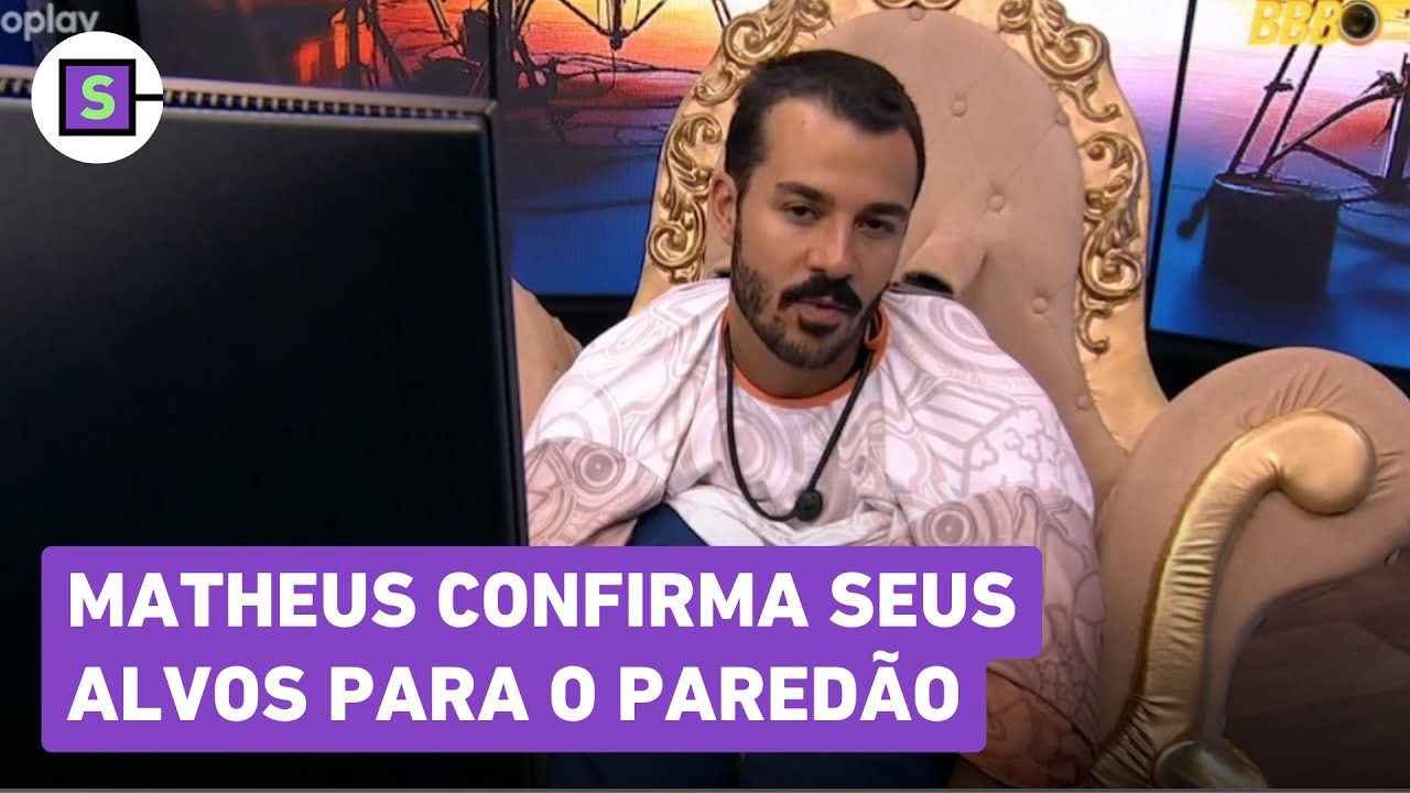 No CASTIGO DO MONSTRO, Matheus revela seus ALVOS para o PAREDÃO