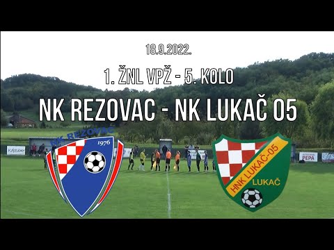 NK Rezovac - NK Lukač 05 2-5 | 18.9.2022 | 5.kolo - 1. ŽNL VPŽ 2022/23