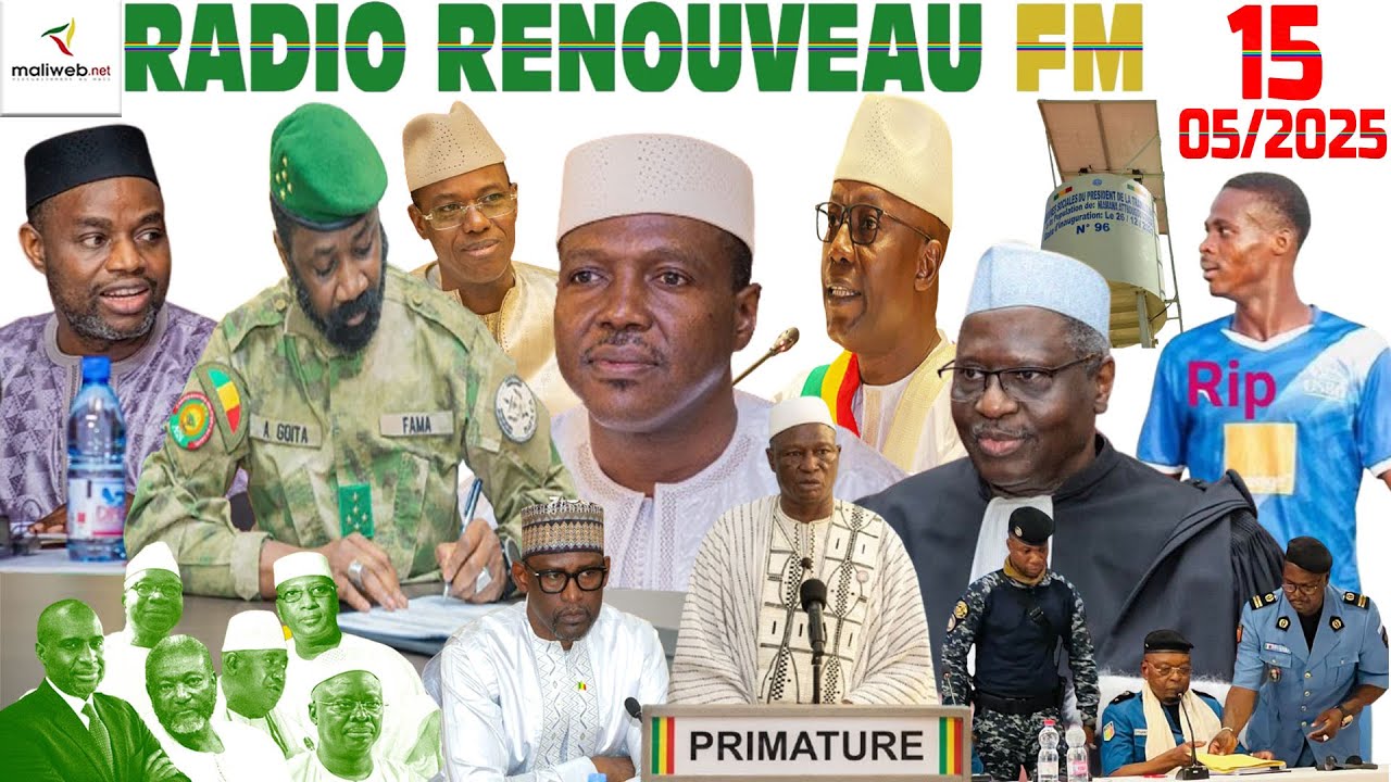 La Revue de Presse de la RADIO RENOUVEAU FM du 15 Mai 2025