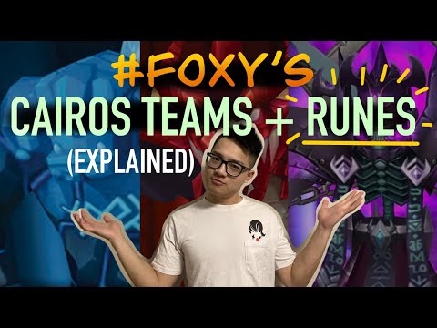 My SPEED TEAMS for Cairos & R5 [Runes & Why I use them] - Summoners War