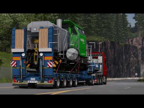 ETS2 Volvo FH16 750  Kristiansand - Stavanger