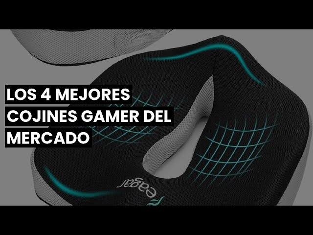 Vídeo relacionado con Feagar Cojin Coxis de Espuma Memoria Portátil Cojin Silla Oficina Cojin Antiescaras Cojin Asiento Coche Conductor, Sillas Gaming, Rueda, Funda Lavable, Negro