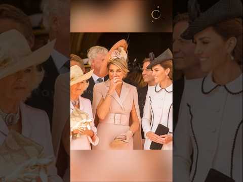 Camilla told Kate and Queen Maxima to stop talking #katemiddleton #royalfamily