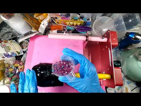 UV resin cosmic tumbler does it work .