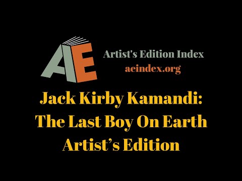 Jack Kirby Kamandi: The Last Boy On Earth Artist’s Edition (flip through)