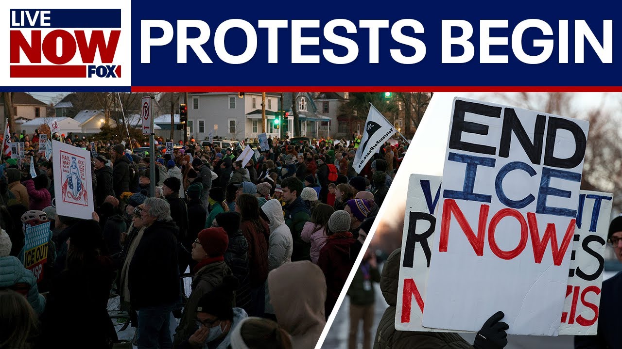 Protests underway in Minnesota after fatal ICE-involved shooting