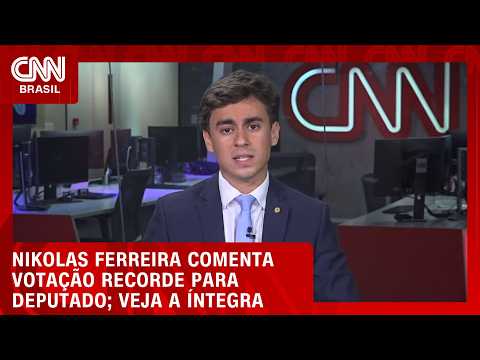 Impeachment de Moraes é prioridade, diz Nikolas Ferreira à CNN; veja a íntegra | HORA H