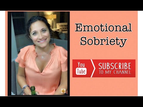 Emotional Sobriety