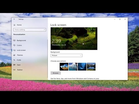 How to Change/Personalize Lock Screen Wallpaper in Windows 10