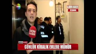 Günlük kiralık evlere mühür