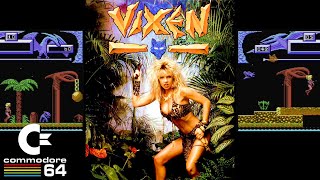 VIXEN [C64] La Donna-Volpe della Giungla che Scopiazza Rygar! (Martech 1988) [GDC]