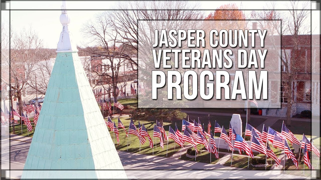 2020 Jasper County Veterans Day Program