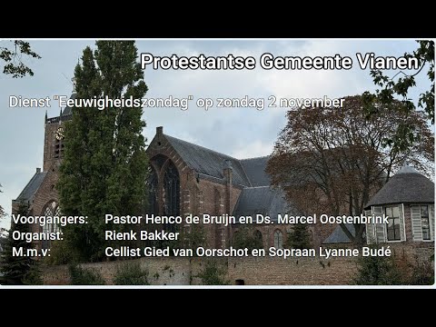 Kerkdienst Zondag 02 november 2025