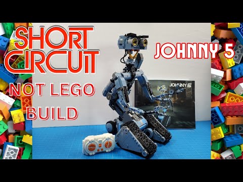 AMAZING JOHNNY 5 Short Circuit MOC BUILD