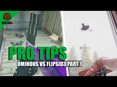 Pro League Tips & Tricks - Year 2 Season 1 - Ominous vs FlipSid3 Tactics Part 1 - Rainbow Six Siege