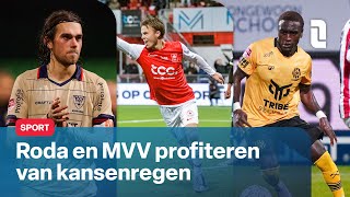 Roda en MVV klimmen op, Rossen zwaait af  | L1 Nieuws