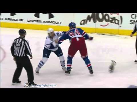 Derek Boogaard vs Colton Orr Oct 21, 2010
