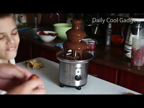 Making a cheap chocolate fountain work properly