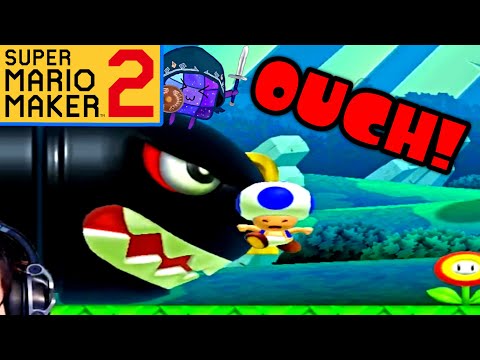 Direkt an meinem A***H! Super Mario Maker 2 Expert 13000+ Clears #353