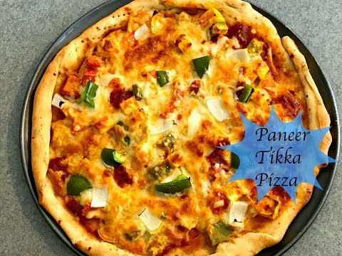 PaneerPizza | Paneer Tikka Pizza | Homemade paneer Pizza -Indian style | perfect Indian style pizza Video