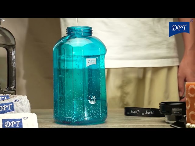زجاجة مياة رياضية 1.5 لتر - يتحمّل الاستخدام اليومي، سعة كبيرة للماء، مناسب للرحلات والأنشطة الخارجية،ضمان سنتان