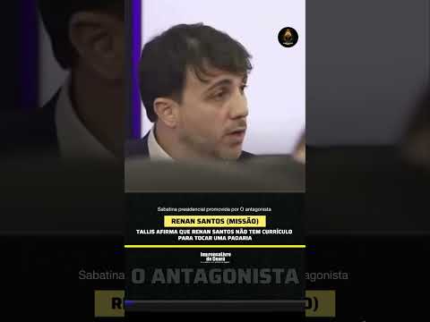 Tallis Gomes afirmou em debate que Renan Santos não tem currículo para tocar uma padaria