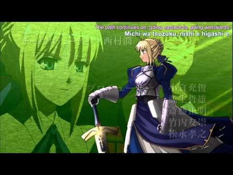 Fate Stay Night opening 2 Kirameku Namida wa Hoshi ni